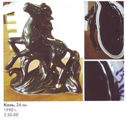 Конь – Городницкий фарфоровый завод – описание и цена в каталоге фарфора