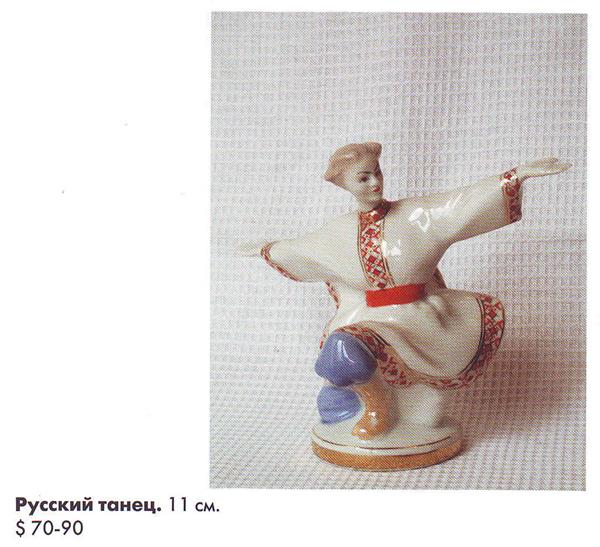 Русский танец – Коростенский фарфоровый завод – описание и цена в каталоге фарфора