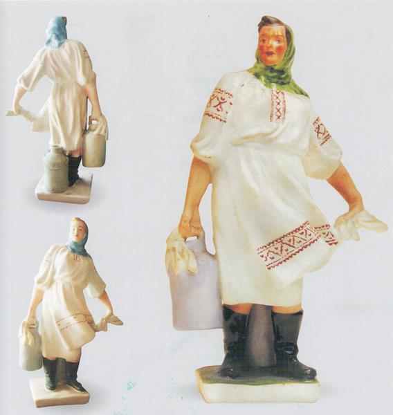 Доярка – Полонский завод художественной керамики – описание и цена в каталоге фарфора
