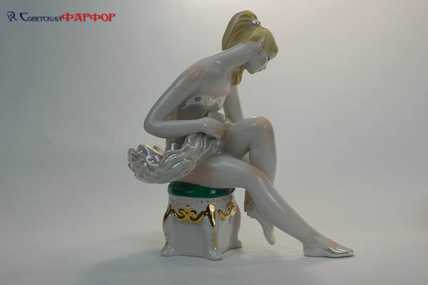 балерина советская фарфоровая статуэтка 