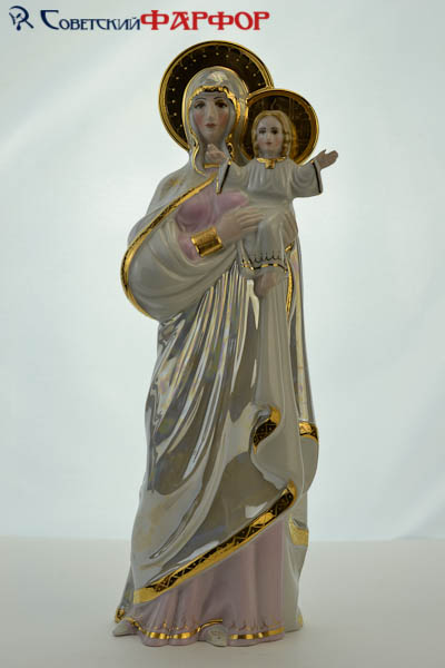 Богородица с ребенком (Современная авторская работа)
